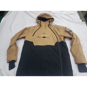 Montec Doom Men's XL Gold Black Insulated Ski Snowboard Jacket Full Zip